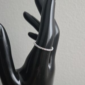 Swarovski Silver Sparkle Ring